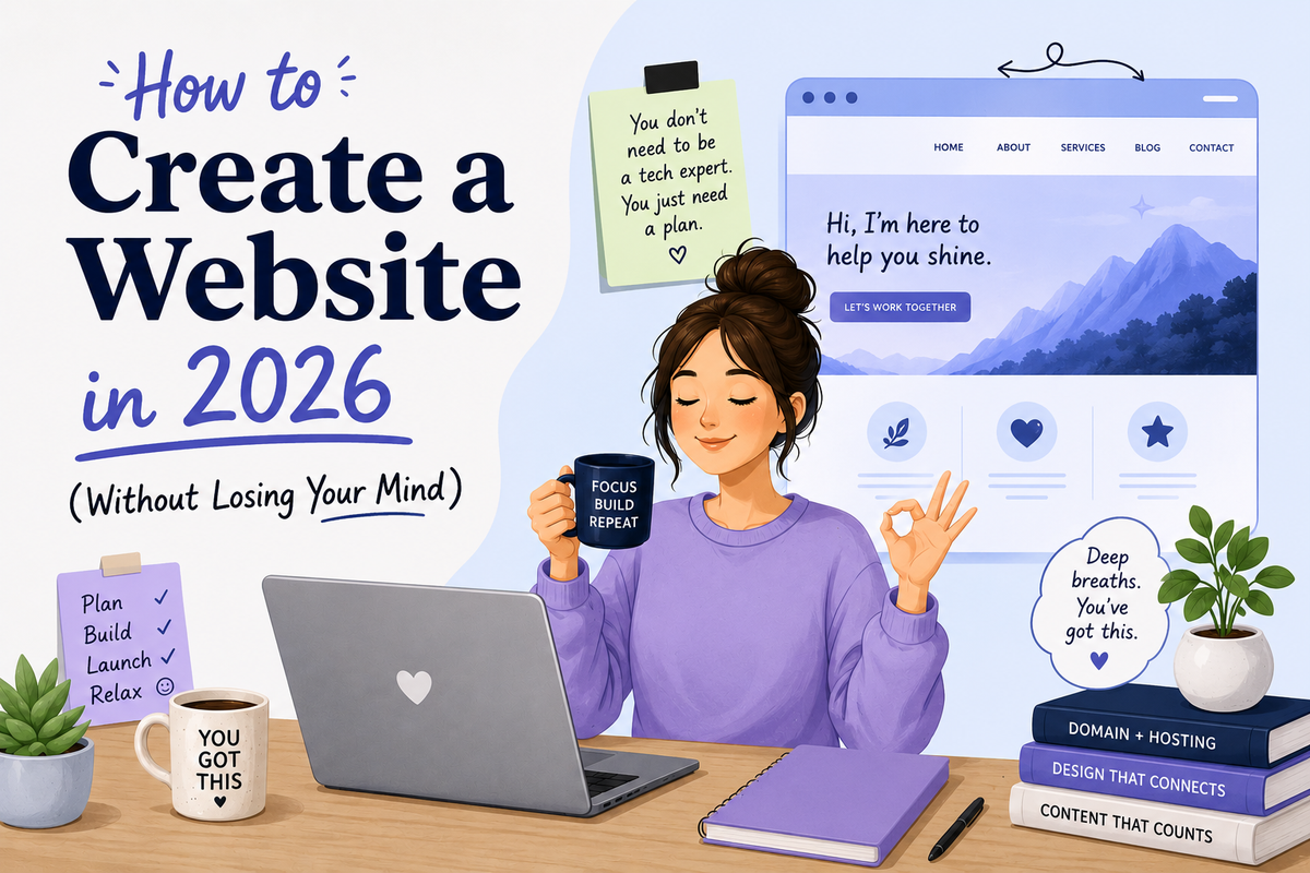 How to Create a Website in 2026 (Without Losing Your Mind)