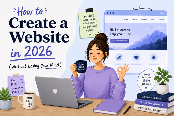 How to Create a Website in 2026 (Without Losing Your Mind)